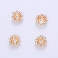 Brass Bead Cap high quality gold color plated DIY golden nickel lead & cadmium free 15mm Sold By PC