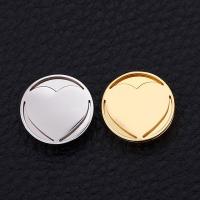 Stainless Steel Heart Pendants 304 Stainless Steel Vacuum Ion Plating fashion jewelry Sold By PC