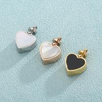 Stainless Steel Heart Pendants 304 Stainless Steel can open and put into something & fashion jewelry Sold By PC