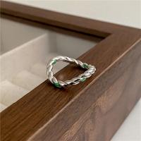 Cеребряное кольцо, 925 пробы, полированный, разный размер для выбора & Женский & эмаль, оригинальный цвет, продается Лот