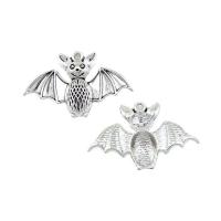 Tibetan Style Animal Pendants, Bat, antique silver color plated, Unisex, nickel, lead & cadmium free, 40x26x6mm, Approx 100PCs/Bag, Sold By Bag