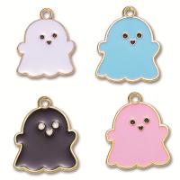 Zinc Alloy Enamel Pendants Ghost gold color plated Unisex nickel lead & cadmium free Approx Sold By Bag