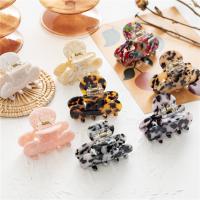 Hair Claw Clips, Acetate, fashion jewelry & for woman, more colors for choice, 70mm, Sold By PC
