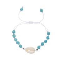 Resin Bracelets with Polyester Cord Shell fashion jewelry & for woman 90mm Sold By PC
