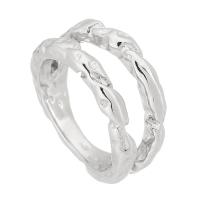 Stainless Steel Finger Ring, 316 Stainless Steel, fashion jewelry & Unisex, original color, 10mm,4mm, US Ring Size:6.5, Sold By PC