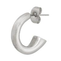 Roestvrij staal Stud Earrings, 316 Roestvrij staal, mode sieraden & uniseks, oorspronkelijke kleur, 20x17mm, Verkocht door PC