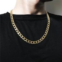 Titanstahl Halskette, plattiert, Modeschmuck & verschiedene Größen vorhanden & für Frau, keine, verkauft von PC