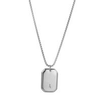 Титановые стали ожерелье, титан, полированный, ювелирные изделия моды & Женский, оригинальный цвет, 26mm, длина:55 см, продается PC