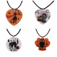 Halloween ogrlica, Akril, s Vosak, Dizajn za Noć vještica & različitih stilova za izbor & za žene, Dužina 15.75 inčni, Prodano By PC