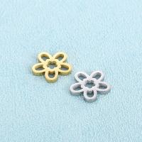 Stainless Steel Flower Pendant 304 Stainless Steel fashion jewelry & DIY 13mm Sold By PC