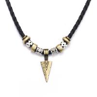 Cink Alloy nakit ogrlice, Vosak, s Cink Alloy, modni nakit & bez spolne razlike, više boja za izbor, Dužina 45 cm, Prodano By PC