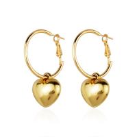 Tibetan Style Drop Earrings, Heart, plated, fashion jewelry & different size for choice & for woman, more colors for choice, Sold By Pair