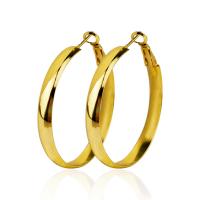 Zinc Alloy Øreringe, forgyldt, mode smykker & forskellig størrelse for valg & for kvinde, gylden, Solgt af par