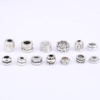 Zinc Alloy Spacer Beads antique silver color plated DIY Sold By Bag
