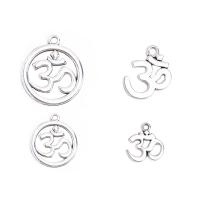 Tibetan Style Pendants, antique silver color plated, DIY & different styles for choice & hollow, Sold By Bag
