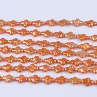 Keshi Cultured Freshwater Pearl Beads, Cross, DIY, 10mm, Sold Per Approx 38 cm Strand