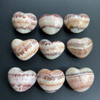 Rhodochrosite Decoration Heart polished mixed colors Sold By PC