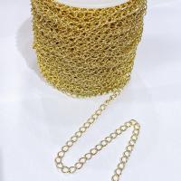 Brass Chain, plated, DIY & different styles for choice, more colors for choice, Sold By m