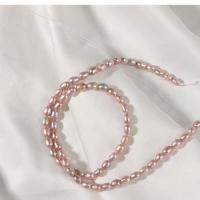 Cultured Rice Freshwater Pearl Beads DIY 4mm Approx Sold By Strand