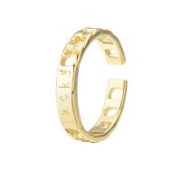 Stainless Steel Finger Ring 304 Stainless Steel 14K gold plated fashion jewelry & for woman 20mm Sold By PC