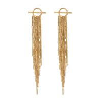 Fashion Fringe Earrings Zinc Alloy with Iron plated fashion jewelry & for woman nickel lead & cadmium free Sold By Pair