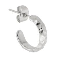 Stainless Steel Stud Earrings 316 Stainless Steel fashion jewelry & for woman original color Sold By PC