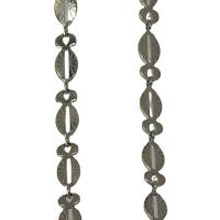 Brass Necklace Chain, Titanium Steel, DIY, original color, 3.50mm, Sold By m