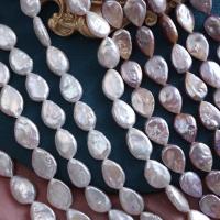 Barocco coltivate in acqua dolce Perla, perla d'acquadolce coltivata naturalmente, Lacrima, DIY, nessuno, 11-12mm, Appross. 24PC/filo, Venduto da filo