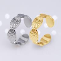 Rozsdamentes acél Finger Ring, 304 rozsdamentes acél, divat ékszerek & az ember, több színt a választás, 6mm, Által értékesített PC