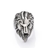 Titanium Steel Finger Ring polished fashion jewelry  & for man & blacken US Ring Sold By PC