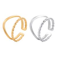 Titantium Steel δάχτυλο του δακτυλίου, Titanium Steel, κοσμήματα μόδας & διαφορετικό μέγεθος για την επιλογή & για τη γυναίκα & κοίλος, περισσότερα χρώματα για την επιλογή, Sold Με PC