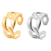 титан Манжеты палец кольцо, ювелирные изделия моды & разный размер для выбора & Женский & отверстие, Много цветов для выбора, продается PC