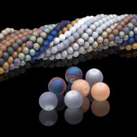 Perles en verre de mode, Des billes de verre, Rond, DIY, plus de couleurs à choisir, 8mm, Vendu par Environ 16 pouce brin
