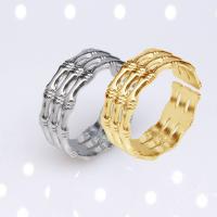 Stainless Steel Finger Ring, 304 Stainless Steel, Vacuum Ion Plating, fashion jewelry & for woman, more colors for choice, 8mm, Sold By PC