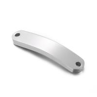 Stainless Steel priključak, 304 nehrđajućeg čelika, možete DIY, izvorna boja, 25x5mm, Prodano By PC