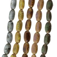 Perles bijoux en porcelaine, DIY, plus de couleurs à choisir, 17x11x7mm, 22PC/brin, Vendu par Environ 15 pouce brin