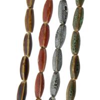 Perles bijoux en porcelaine, DIY, plus de couleurs à choisir, 19x7x7mm, 20PC/brin, Vendu par Environ 15 pouce brin