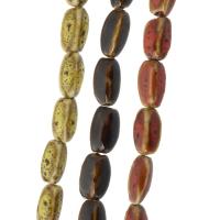 Perles bijoux en porcelaine, DIY, plus de couleurs à choisir, 15x8x8mm, 27PC/brin, Vendu par Environ 15.5 pouce brin