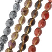 Perles bijoux en porcelaine, DIY, plus de couleurs à choisir, 11x9x9mm, 33PC/brin, Vendu par Environ 15 pouce brin