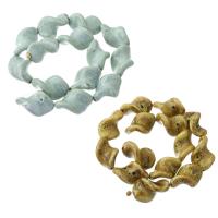 Perles bijoux en porcelaine, DIY, plus de couleurs à choisir, 29x19x15mm, 14PC/brin, Vendu par Environ 16 pouce brin