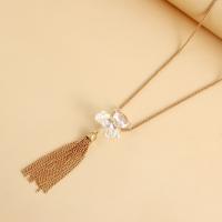 Zinc Alloy Jewelry Necklace with Resin with 10cm extender chain gold color plated fashion jewelry & for woman golden 115mm Length 72 cm Sold By PC