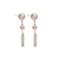Freshwater Pearl Earrings for woman white Sold By Pair