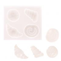 DIY Epoxy Mold Set, Silicone, 96x106x18mm, Sold By PC