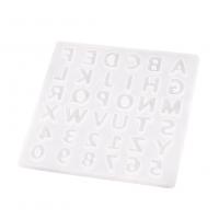 DIY Epoxy Mold Set, Silicone, white, 135x135x5mm, Sold By PC