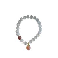 pierre gemme bracelet, fruitcéréale, différents matériaux pour le choix & pour femme, 10mm, Longueur:Environ 8.6 pouce, Vendu par PC