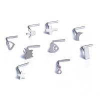 316L Stainless Steel Nose Piercing Jewelry plated 9 pieces & Unisex Sold By Lot