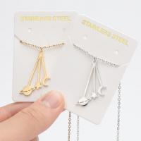 Titanstahl Halskette, Modeschmuck & für Frau, keine, 32x23mm, Länge 45 cm, verkauft von PC