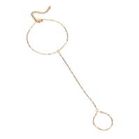 304 Edelstahl Ringarmband, mit Verlängerungskettchen von 5, Modeschmuck & für Frau, keine, Länge:18 cm, 8 cm, 10 cm, verkauft von PC