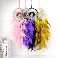 Мода Dreamcatcher, перья, с Железо, Висит, Много цветов для выбора, 600mm, продается PC