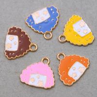 Zinc Alloy Enamel Pendants KC gold color plated Unisex nickel lead & cadmium free Approx Sold By Bag